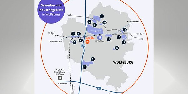 Gewerbegebiete in Wolfsburg